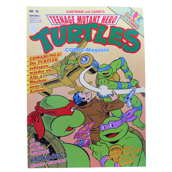 Teenage Mutant Hero Turtles Comic Magazin Nr. 19 (Condor, 1992) – Als das Spielzeug laufen lernte